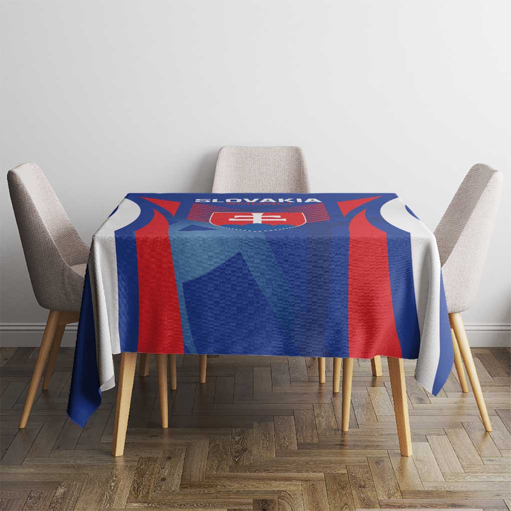 Slovakia 2024 Football Tablecloth Slovenska Sokoli - Wonder Print Shop