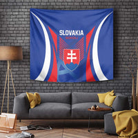 Slovakia 2024 Football Tapestry Slovenska Sokoli - Wonder Print Shop