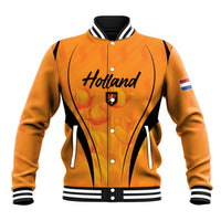 Custom Holland 2026 World Football Baseball Jacket Oranje Go Champions