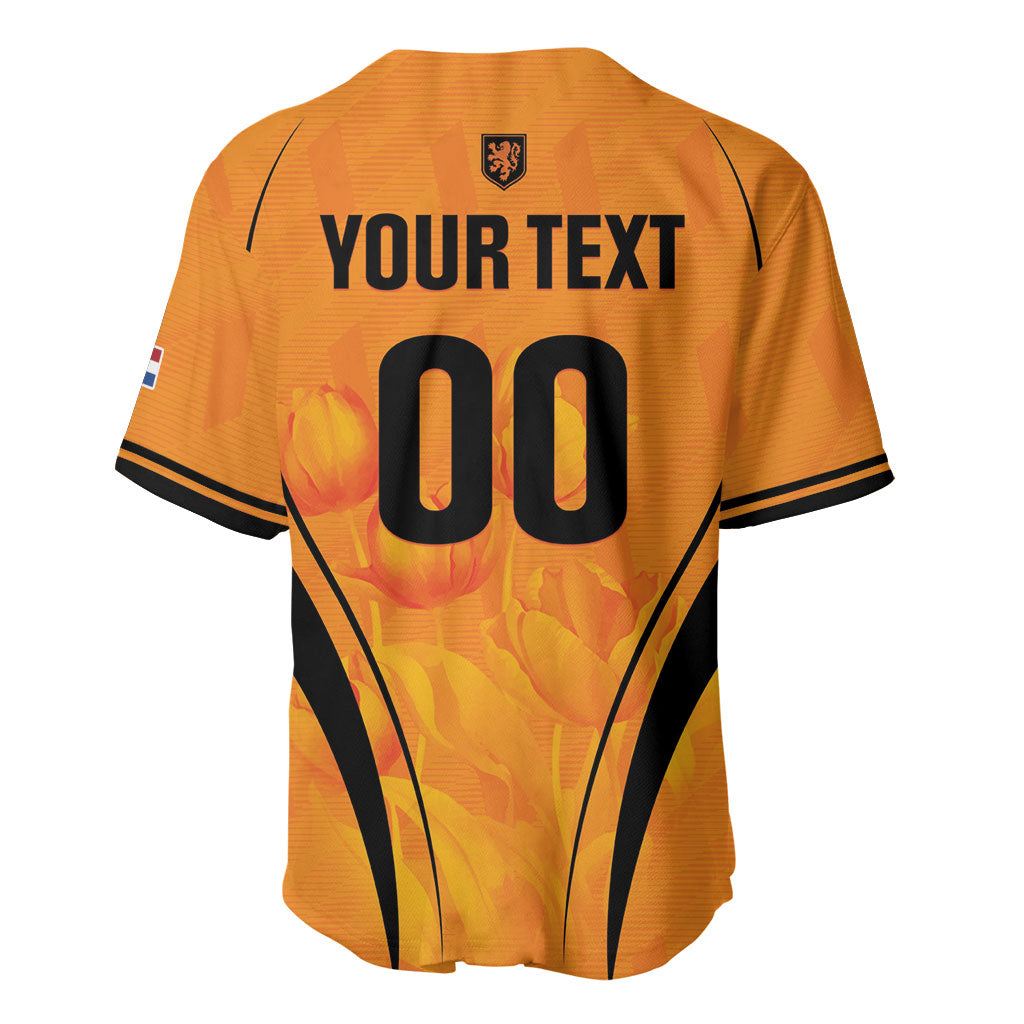 Custom Holland 2026 World Football Baseball Jersey Oranje Go Champions