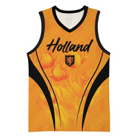 Custom Holland 2026 World Football Basketball Jersey Oranje Go Champions