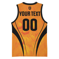 Custom Holland 2026 World Football Basketball Jersey Oranje Go Champions