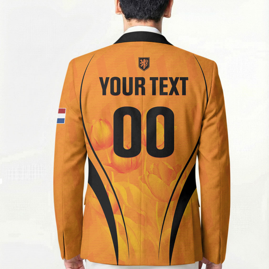 Custom Holland 2026 World Football Blazer Oranje Go Champions