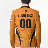 Custom Holland 2026 World Football Blazer Oranje Go Champions