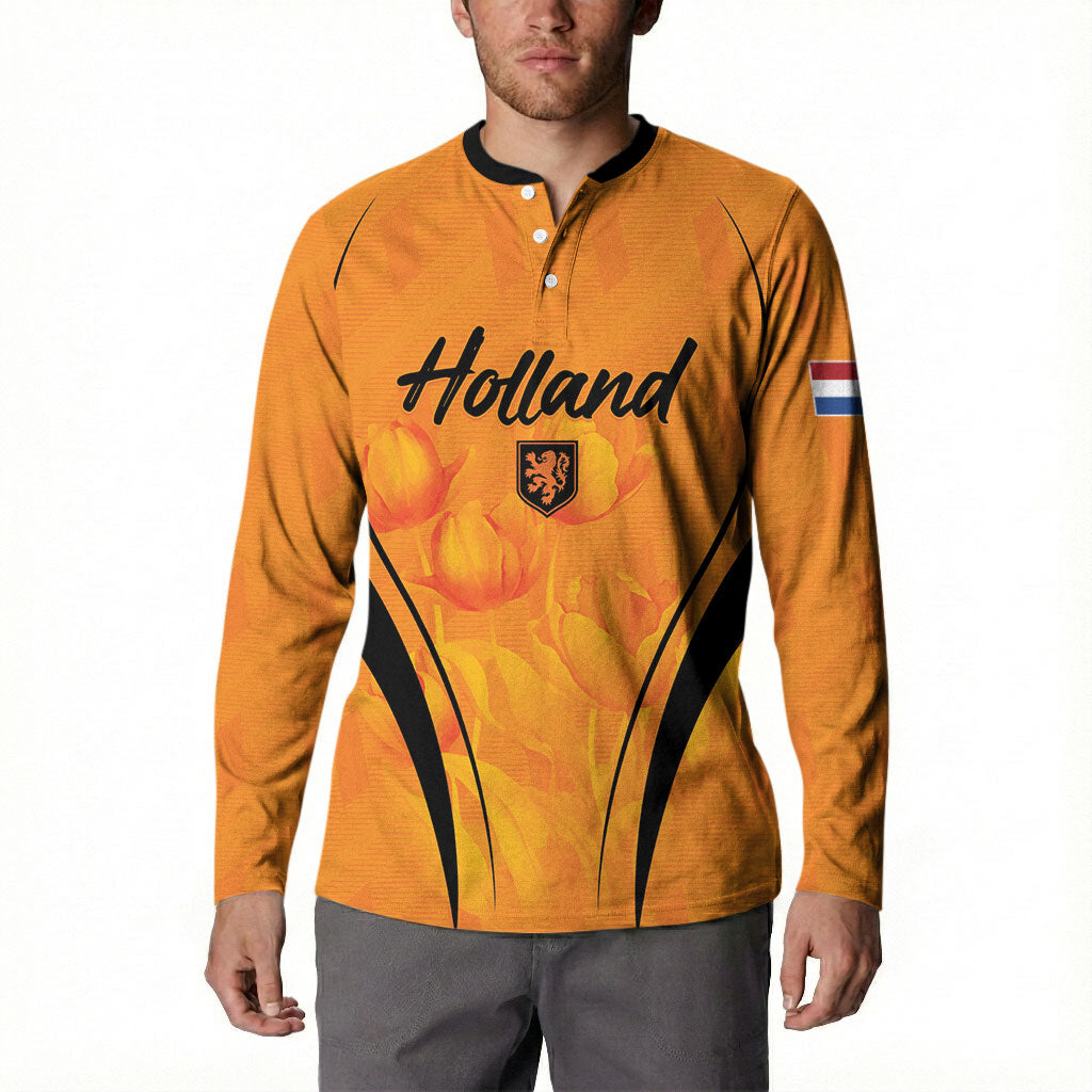 Custom Holland 2026 World Football Button Sweatshirt Oranje Go Champions