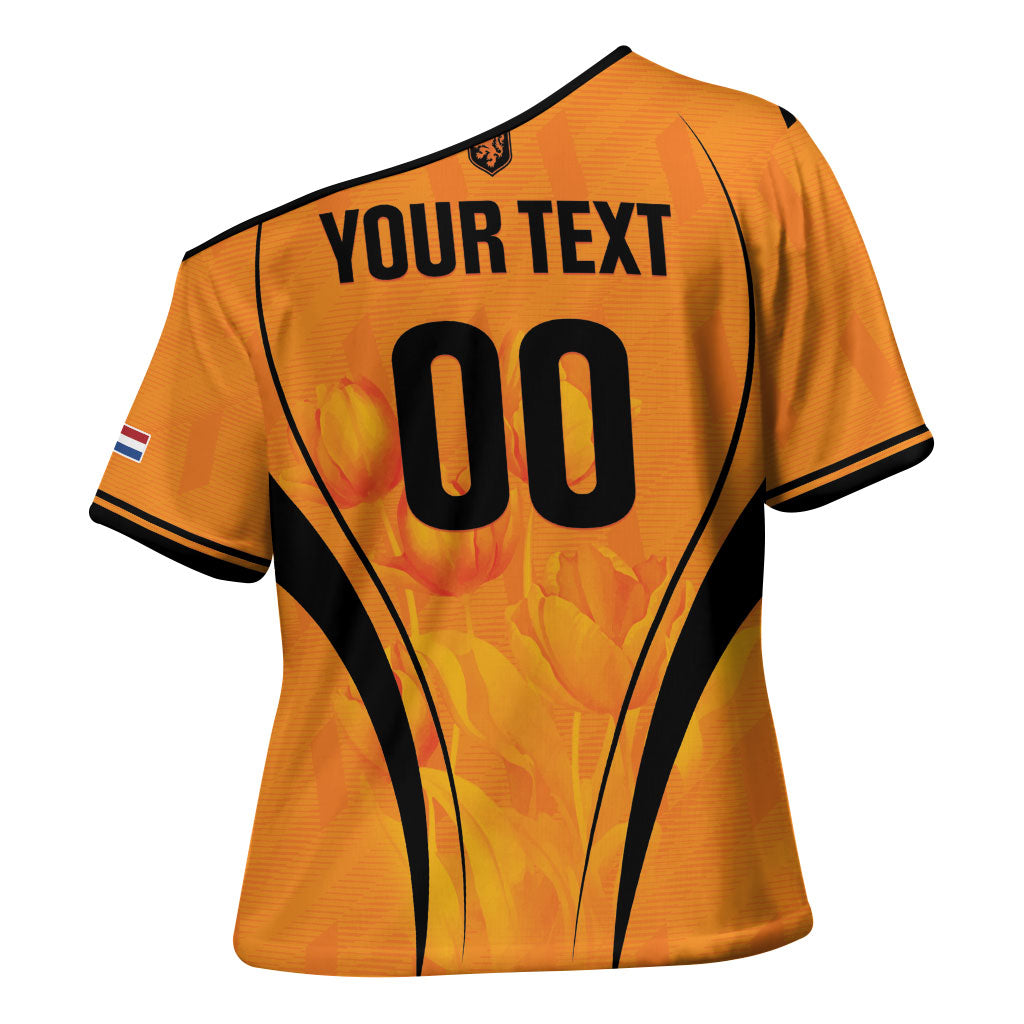 Custom Holland 2026 World Football Cross Shoulder Shirt Oranje Go Champions