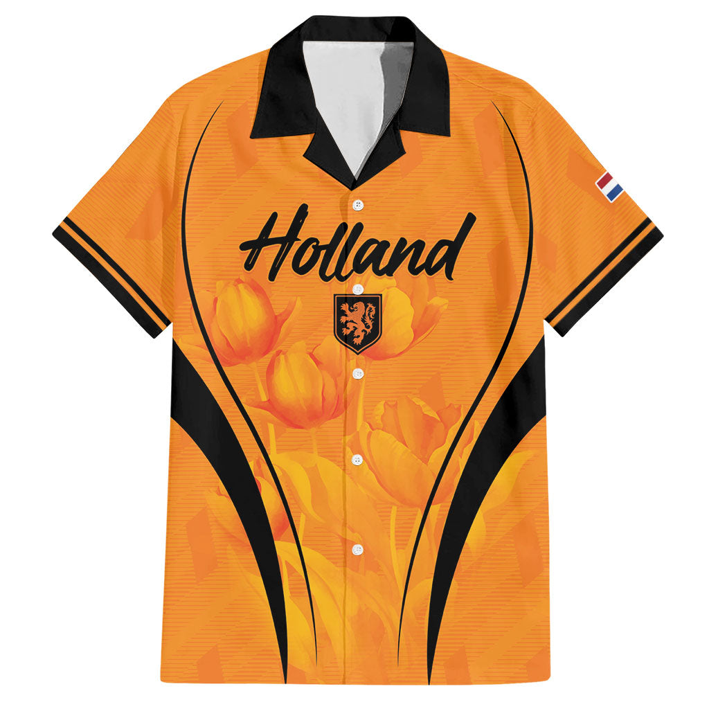 Custom Holland 2026 World Football Hawaiian Shirt Oranje Go Champions