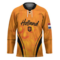 Custom Holland 2026 World Football Hockey Jersey Oranje Go Champions