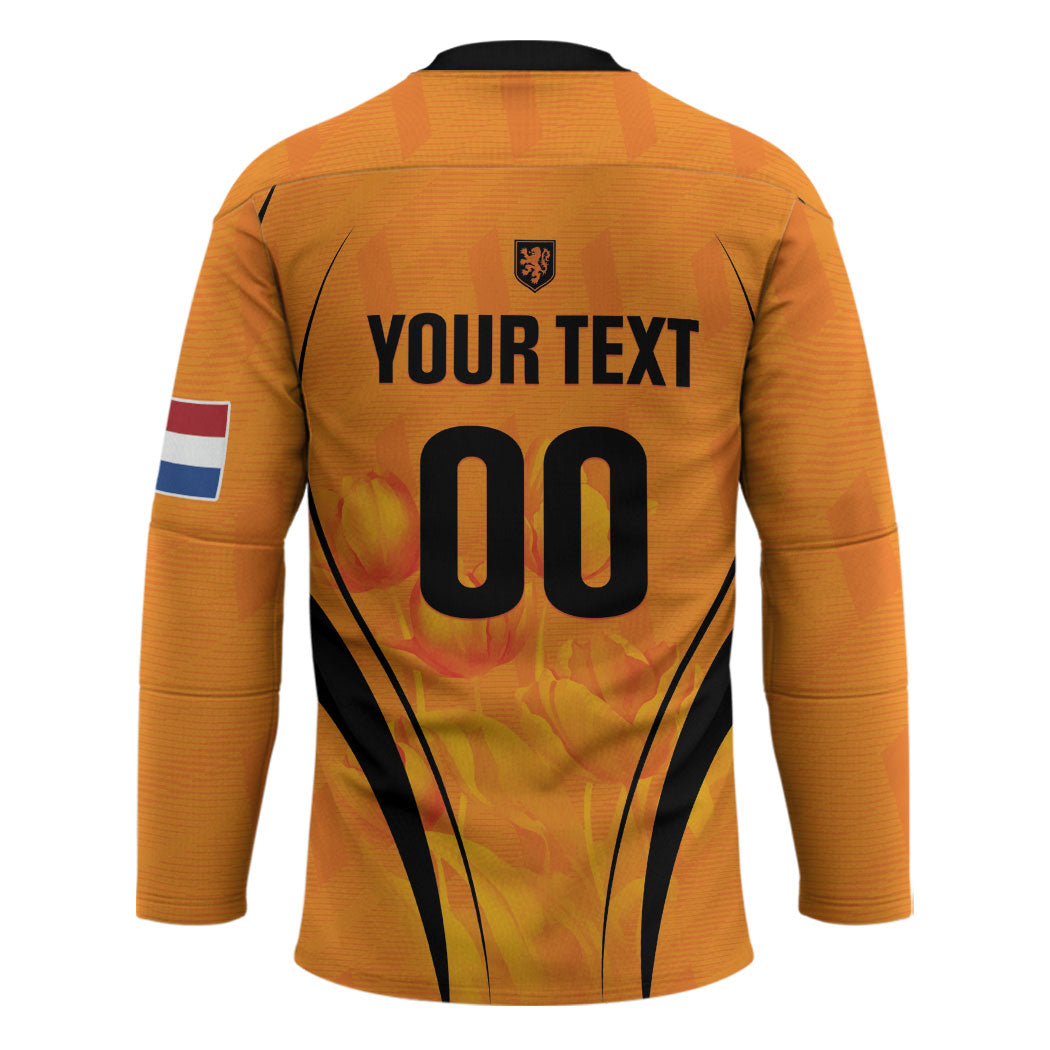 Custom Holland 2026 World Football Hockey Jersey Oranje Go Champions