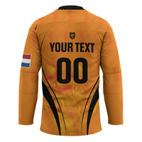 Custom Holland 2026 World Football Hockey Jersey Oranje Go Champions