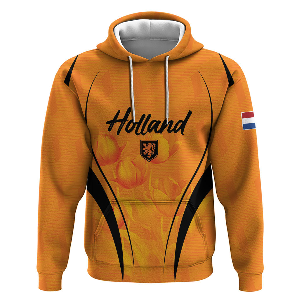 Custom Holland 2026 World Football Hoodie Oranje Go Champions