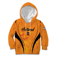Custom Holland 2026 World Football Kid Hoodie Oranje Go Champions