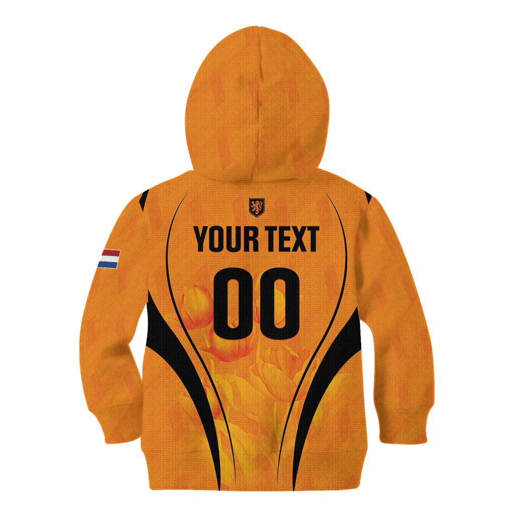 Custom Holland 2026 World Football Kid Hoodie Oranje Go Champions