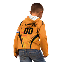 Custom Holland 2026 World Football Kid Hoodie Oranje Go Champions