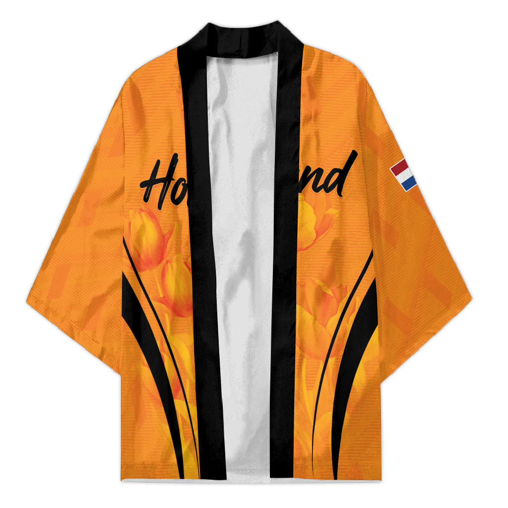 Custom Holland 2026 World Football Kimono Oranje Go Champions