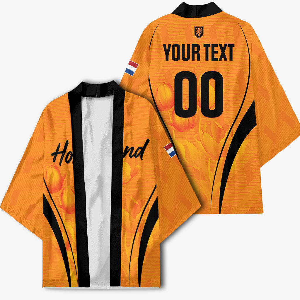 Custom Holland 2026 World Football Kimono Oranje Go Champions