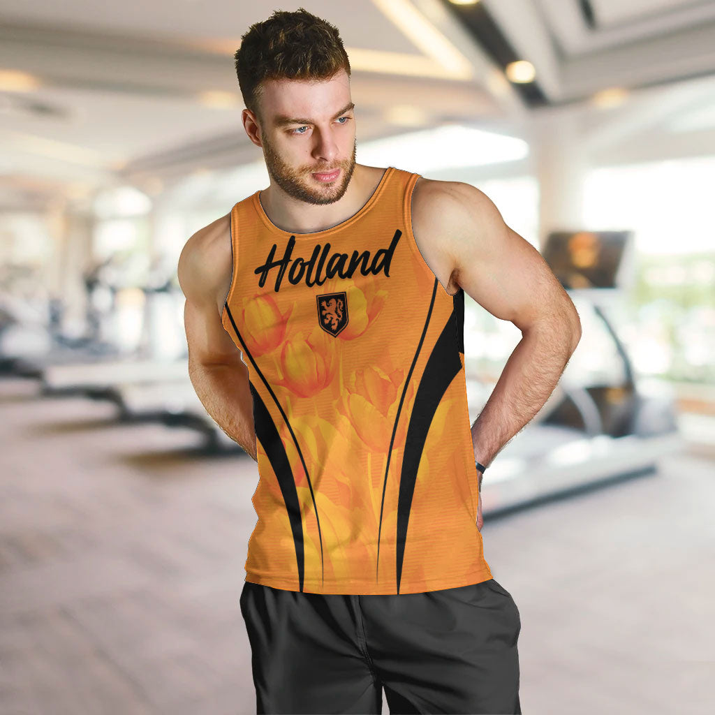 Custom Holland 2026 World Football Men Tank Top Oranje Go Champions