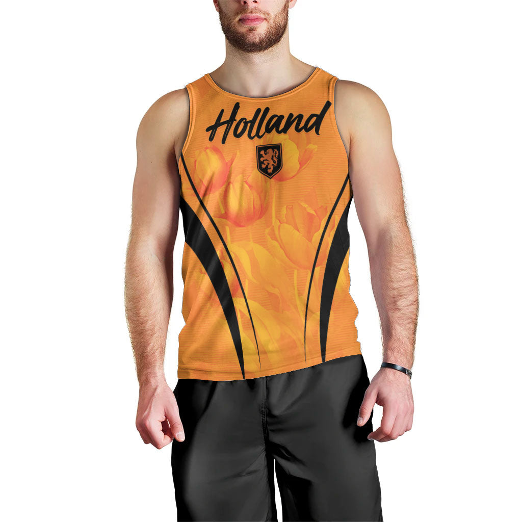 Custom Holland 2026 World Football Men Tank Top Oranje Go Champions