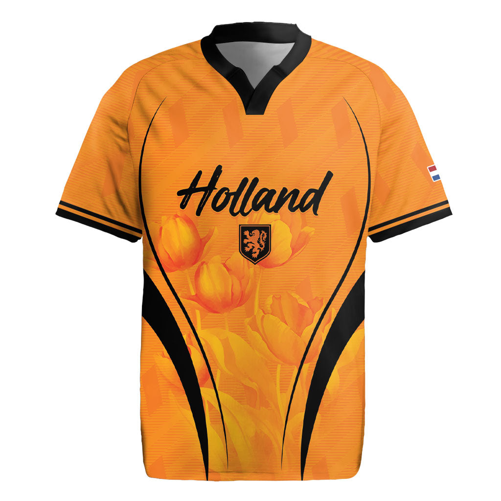Custom Holland 2026 World Football Rugby Jersey Oranje Go Champions