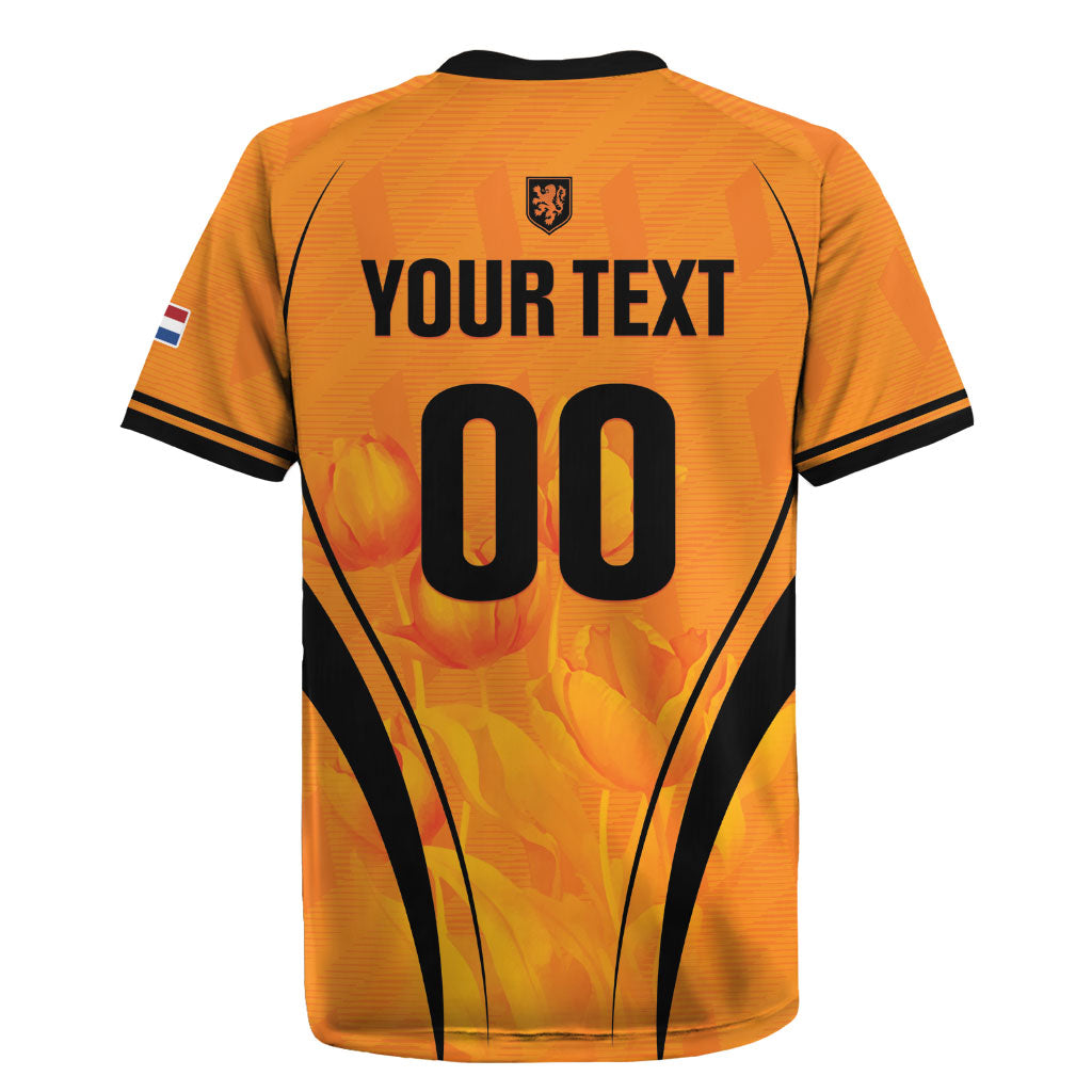 Custom Holland 2026 World Football Rugby Jersey Oranje Go Champions