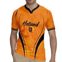 Custom Holland 2026 World Football Rugby Jersey Oranje Go Champions