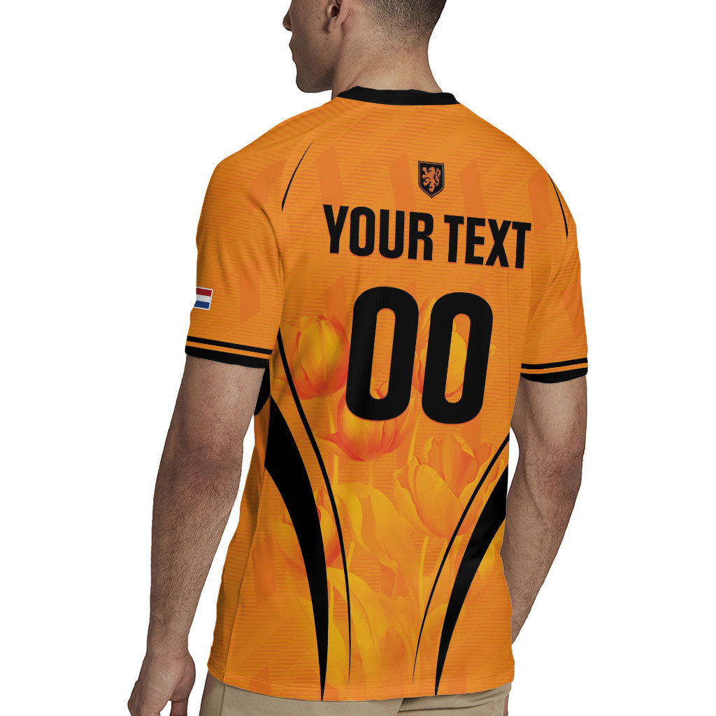 Custom Holland 2026 World Football Rugby Jersey Oranje Go Champions