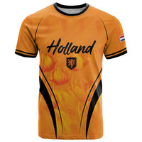 Custom Holland 2026 World Football T Shirt Oranje Go Champions