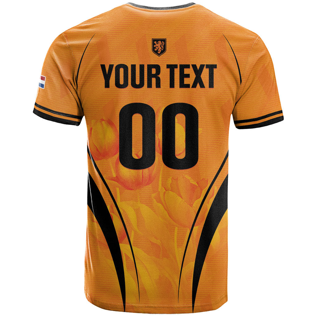 Custom Holland 2026 World Football T Shirt Oranje Go Champions