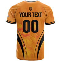 Custom Holland 2026 World Football T Shirt Oranje Go Champions