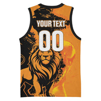 Custom Nederland 2026 World Football Basketball Jersey Oranje Lions Go Champions