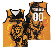 Custom Nederland 2026 World Football Basketball Jersey Oranje Lions Go Champions