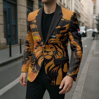 Custom Nederland 2026 World Football Blazer Oranje Lions Go Champions