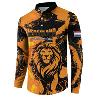 Custom Nederland 2026 World Football Button Sweatshirt Oranje Lions Go Champions