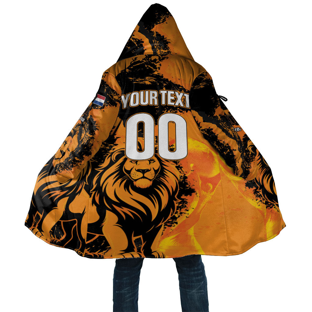 Custom Nederland 2026 World Football Cloak Oranje Lions Go Champions