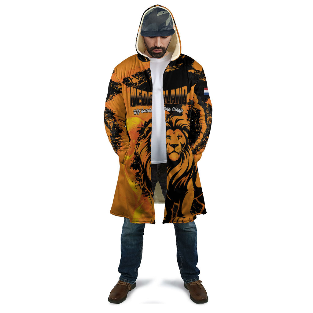 Custom Nederland 2026 World Football Cloak Oranje Lions Go Champions