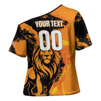 Custom Nederland 2026 World Football Cross Shoulder Shirt Oranje Lions Go Champions