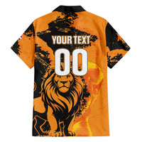 Custom Nederland 2026 World Football Hawaiian Shirt Oranje Lions Go Champions