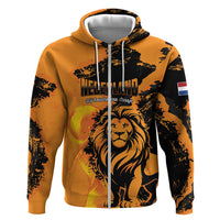 Custom Nederland 2026 World Football Hoodie Oranje Lions Go Champions