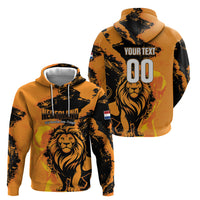 Custom Nederland 2026 World Football Hoodie Oranje Lions Go Champions