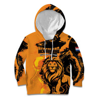 Custom Nederland 2026 World Football Kid Hoodie Oranje Lions Go Champions