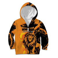 Custom Nederland 2026 World Football Kid Hoodie Oranje Lions Go Champions