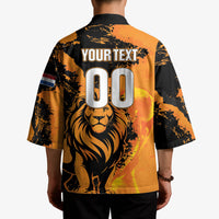 Custom Nederland 2026 World Football Kimono Oranje Lions Go Champions