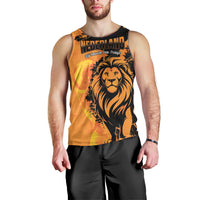 Custom Nederland 2026 World Football Men Tank Top Oranje Lions Go Champions