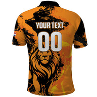 Custom Nederland 2026 World Football Polo Shirt Oranje Lions Go Champions