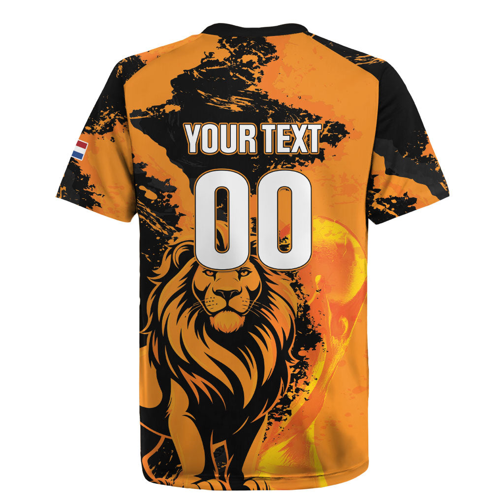 Custom Nederland 2026 World Football Rugby Jersey Oranje Lions Go Champions