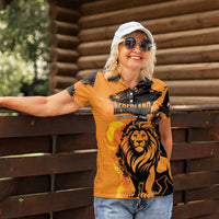 Custom Nederland 2026 World Football Women Polo Shirt Oranje Lions Go Champions
