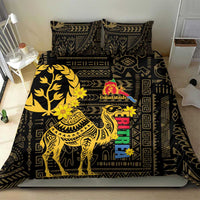 Enkutatash Eritrea New Year Bedding Set Eritrean Camel African Pattern - Wonder Print Shop