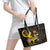 Enkutatash Eritrea New Year Leather Tote Bag Eritrean Camel African Pattern - Wonder Print Shop