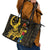 Enkutatash Eritrea New Year Leather Tote Bag Eritrean Camel African Pattern - Wonder Print Shop