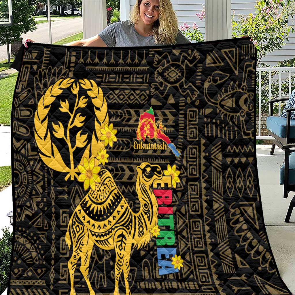 Enkutatash Eritrea New Year Quilt Eritrean Camel African Pattern - Wonder Print Shop